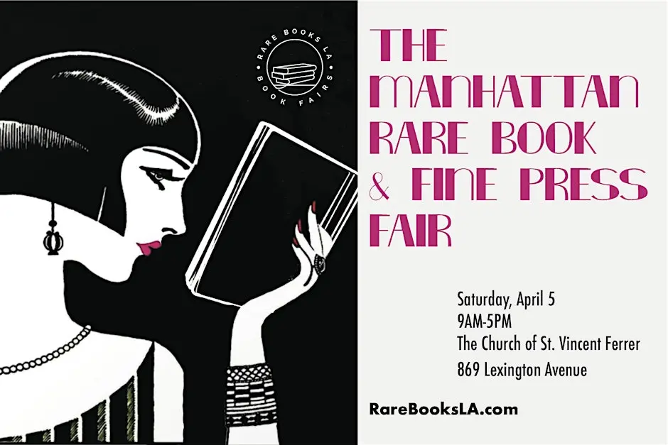 manhattan rare book & fine press fair